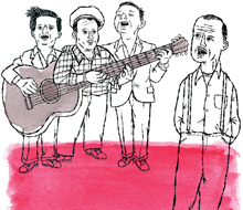 Woody Guthrie Illustration
